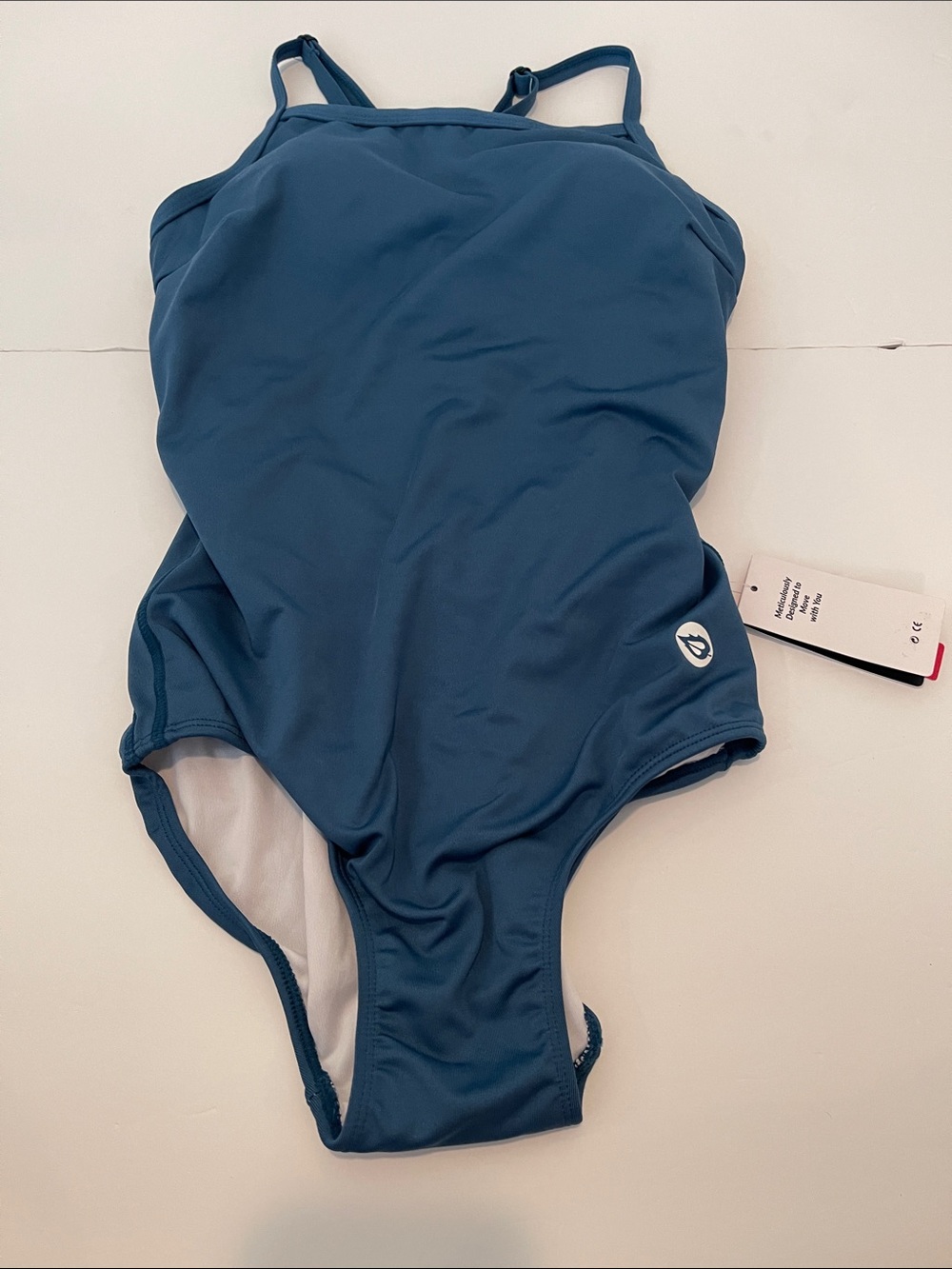 New! Women’s Blue One-Piece Swimsuit - Performance Swimwear